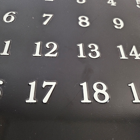 Ashland Christmas Countdown Metal Wall Christmas Decoration Magnet Holiday - Picture 5 of 10